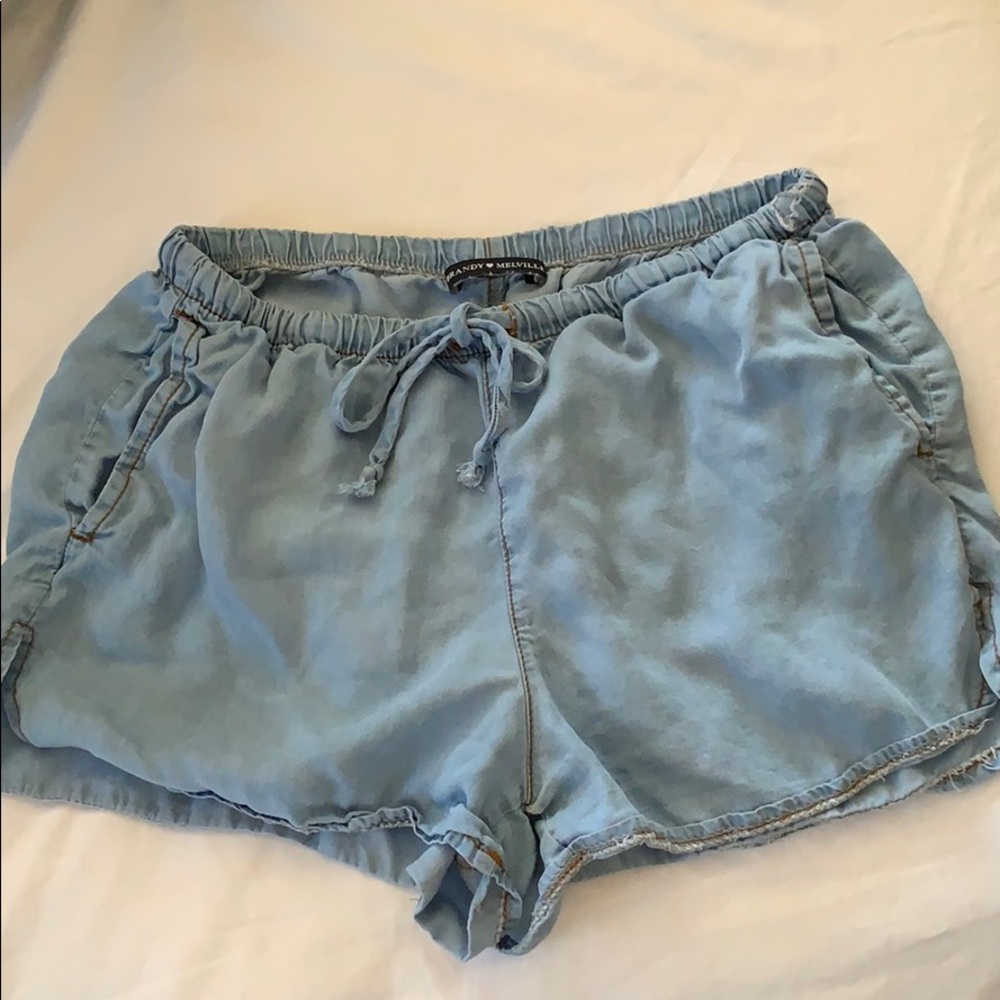 Brandy Melville flowy shorts